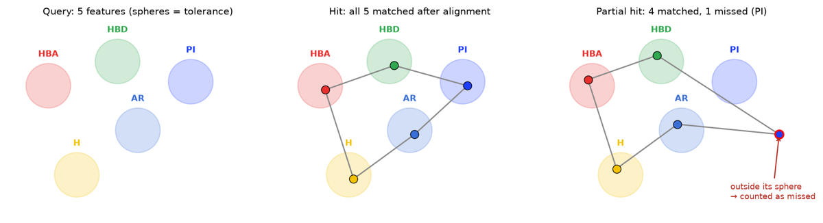 How pharmacophore matching works